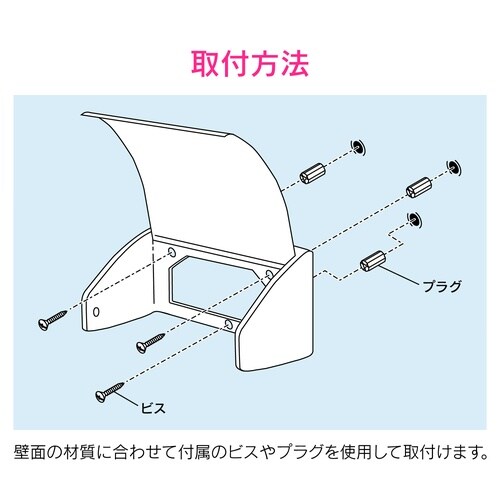 トイレットペーパーホルダー ステン