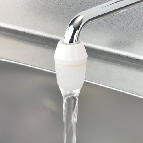 簡易浄水蛇口 差込ホワイト