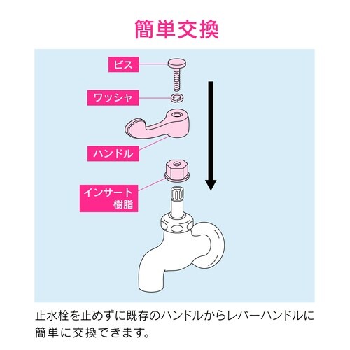 GA−HG013 レバーハンドル 150mm