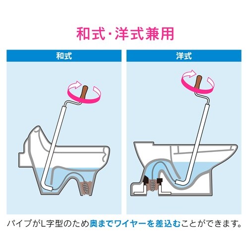 トイレクリーナー 和洋つまり取