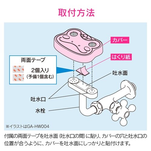 GA−HW006 洗眼水栓カバー ワニ