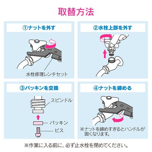 固定コマパッキン 呼13 2P