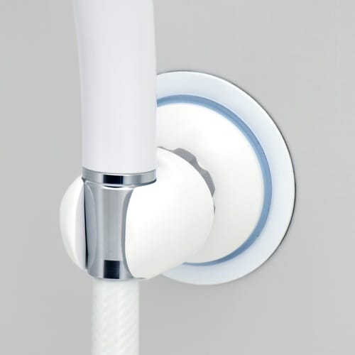 吸盤式シャワーフック ピンク