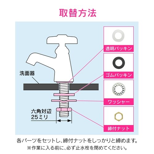 立水栓取付部品セット呼13
