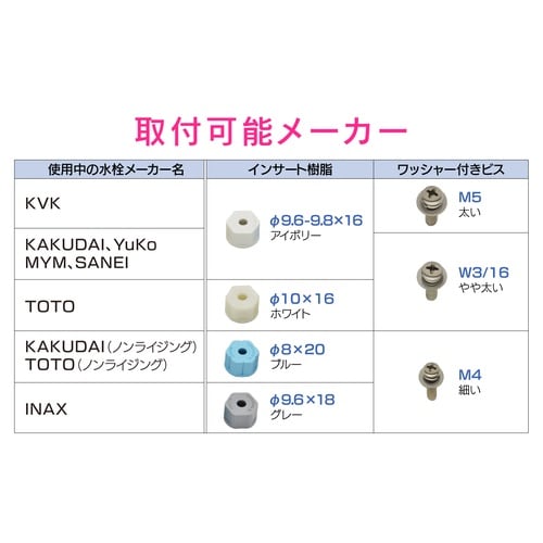 レバーハンドル感染対策節水