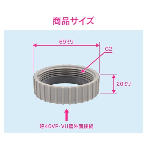 フクロナット G2ネジ シンク排水