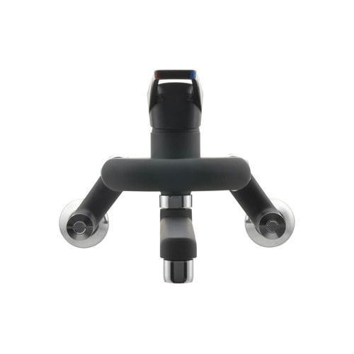 シングルレバー混合栓 ブラック