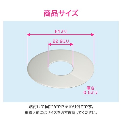 ステンレスプレート61x22.9 10