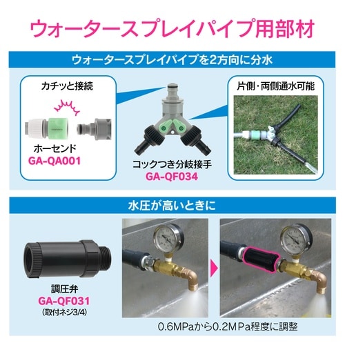 ソケット ウォータースプレイパイプ