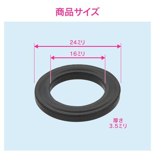 リブつきパッキン呼20 10入