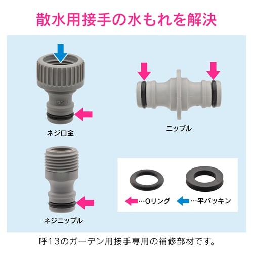 Oリングセット ワンタッチ接続