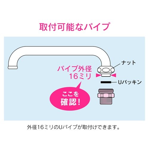 パイプ取出アダプターPJ1/2