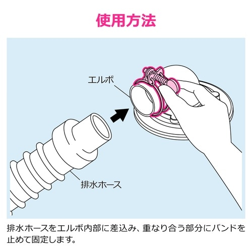 洗濯排水トラップバンド