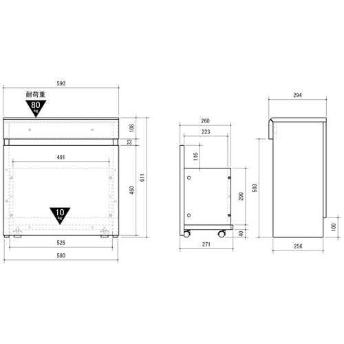 ベンチボックス LFM−6060BC−NA