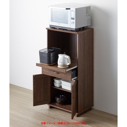 コサロ レンジ台 COC−1260KC−DB