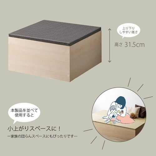 畳ボックス ZCM−3060BX−WH−DG