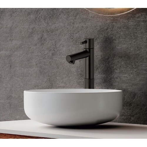 立水栓ロングボディマットグレー