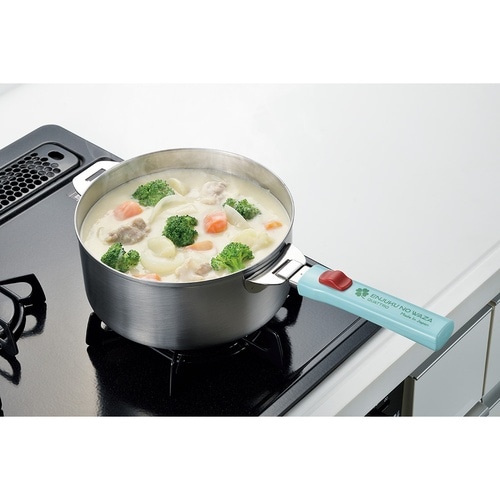 ステンレス鍋20cm・着脱ハンドル