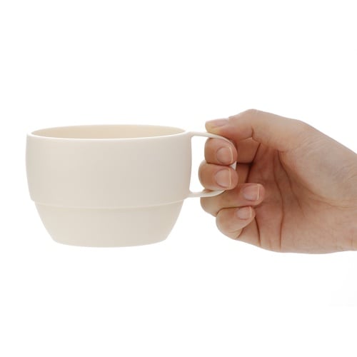 レンジスープカップ アイボリー