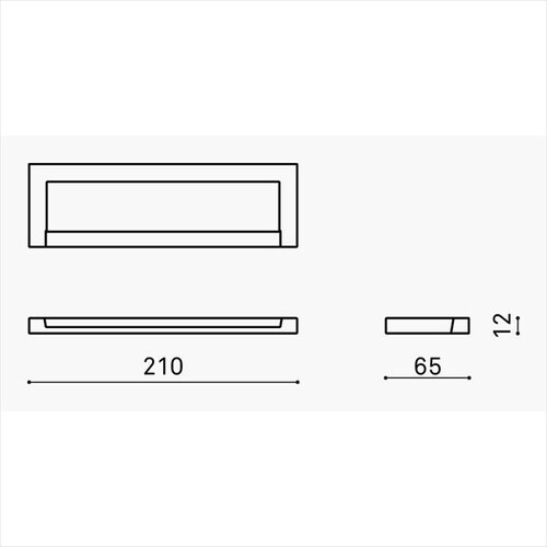 タオルバーシャンパンGヘアライン