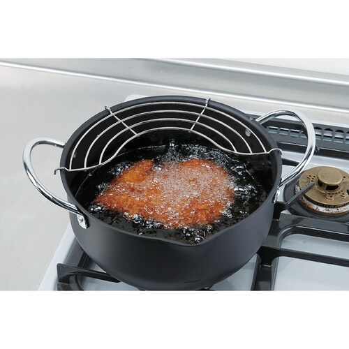 たっぷり深型揚げ鍋22cm