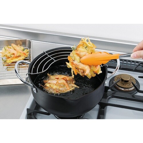 たっぷり深型揚げ鍋22cm