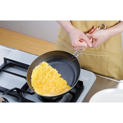 サミット工業 鉄のフライパン24cm