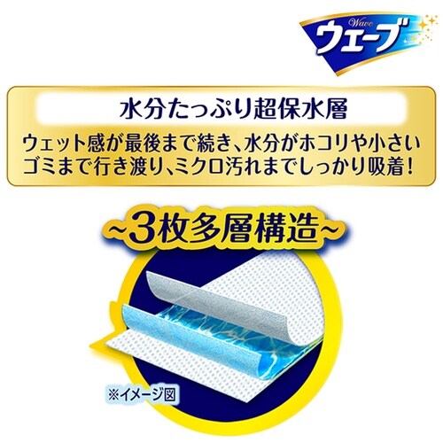 フロア用ウェットシート14枚#46912