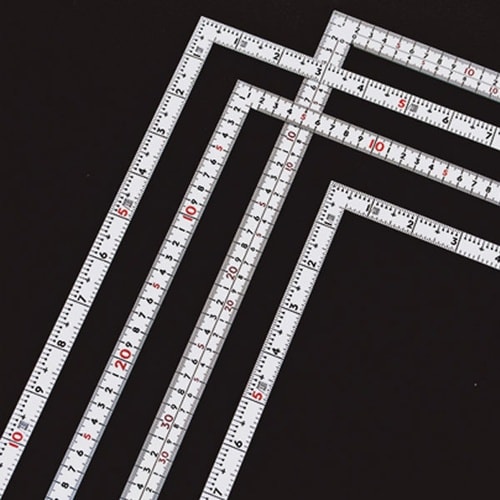 曲尺 同厚 ホワイト