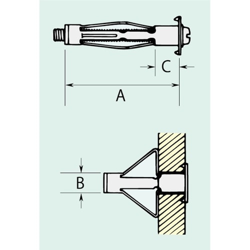 A−627 ボードプラグ(ビスタイプ)