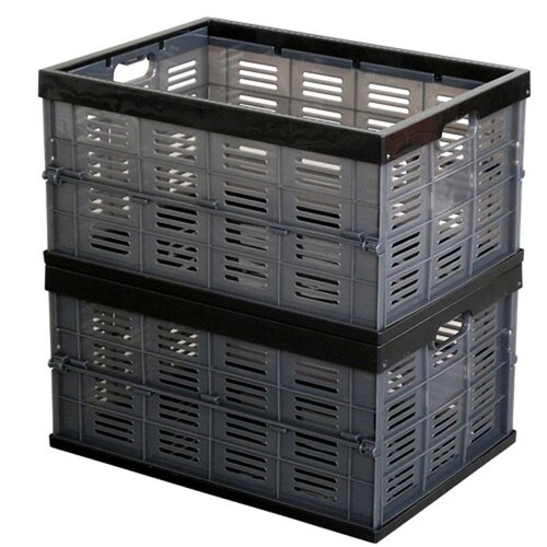 折畳コンテナ ブラック NM−35