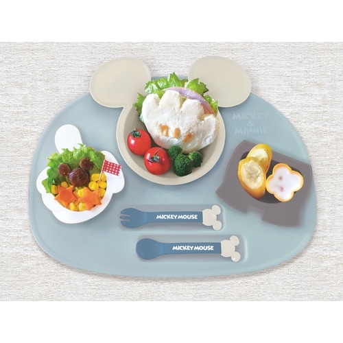 ミッキーマウス アイコン・ランチプレート LB