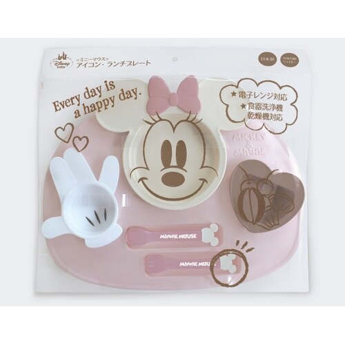 ミニーマウス アイコン・ランチプレート PBE