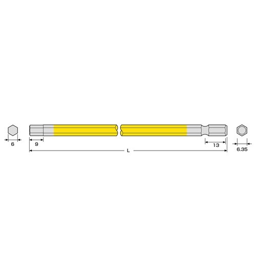 六角レンチカビット