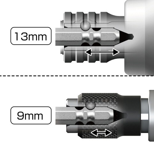 ビット段付W溝 2ホン