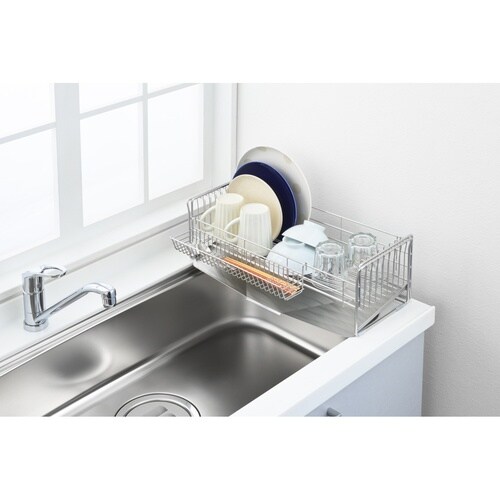 6皿立シンクサイド幅広水切