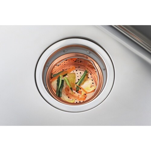 純銅 排水口ゴミ受け 皿巻