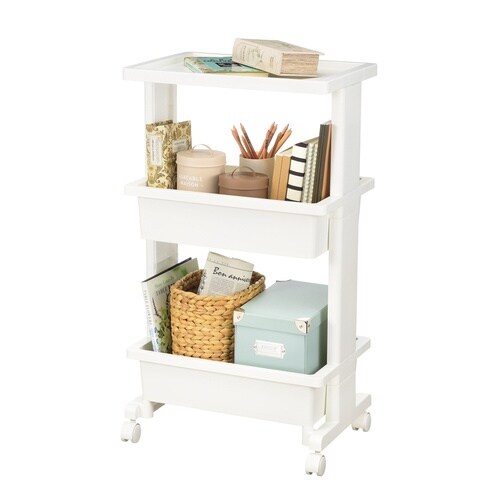 テーブルワゴン 3段 プラス LISE