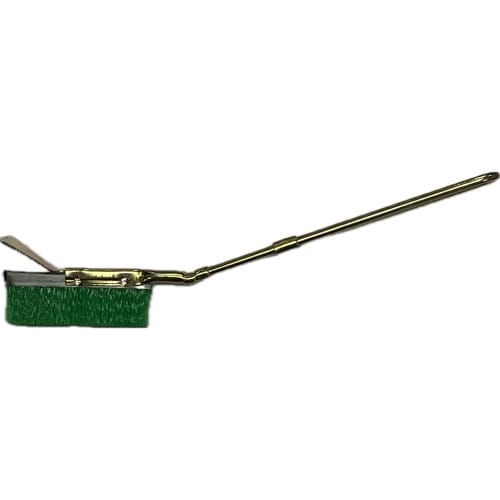 チャンネルブラシ ヘラ付き 1行塩ビ