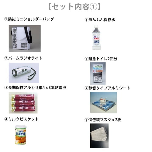 災害直後に必要な避難セット