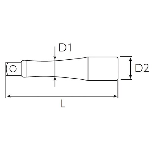 9.5SQ エクステンションバー30mm