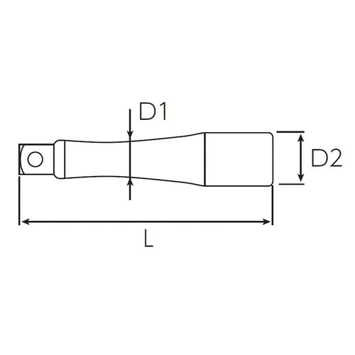 12.7SQ エクステンションバー150mm