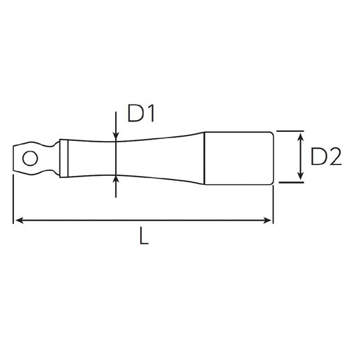 9.5SQ 首振リエクステンションバー150mm