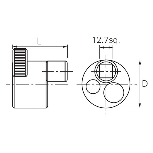 12.7SQ スタッドリムーバーΦ6−19mm