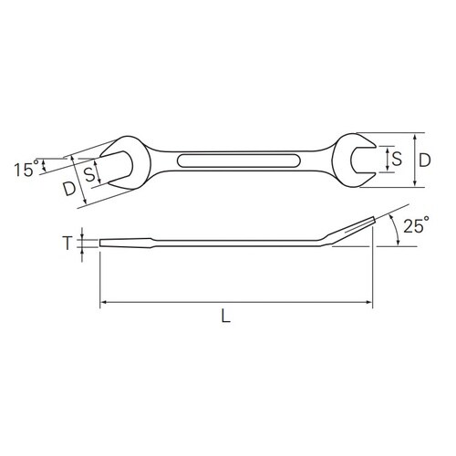 プロフィットツール 両口スパナ 10mm