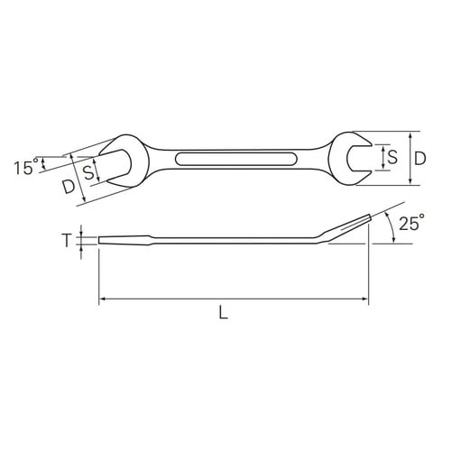 プロフィットツール 両口スパナ 13mm