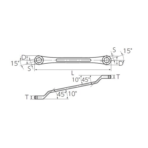 ヘックスメガネレンチ14mm