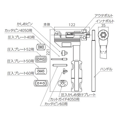 ドライブチェーンツールセット