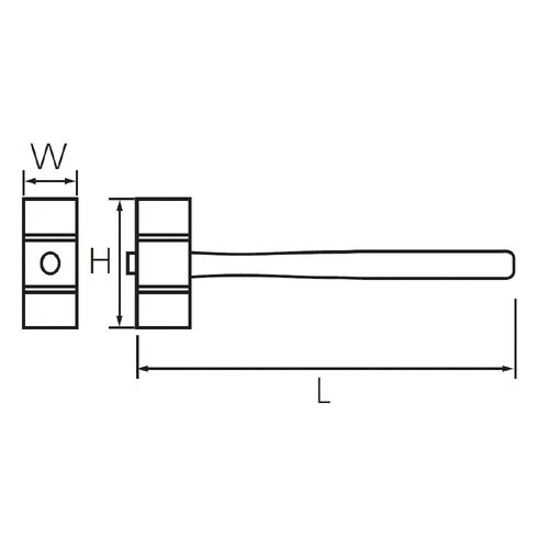 プラスチックハンマ