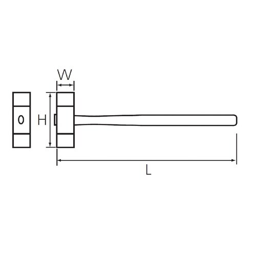 プラスチックハンマ
